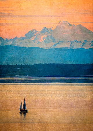 Port Townsend Bay and Mount Baker